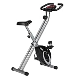 Ultrasport F-Bike, Entrenador bicicleta, Bicicleta fitness Ordenador entrenamiento LCD, Bicicleta...